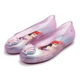 thumbnail image 2 of Mini Melissa Girls Sweet Love And Disney Princess Bb Ariel Little Mermaid Flats, Pink,3 M US, 2 of 7