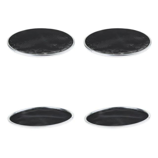 2 Piezas / Pieza 8 "+ 2x10" de Bombo Auriculares de Tambor de Piel Silenciosa de Malla de 2 Capas Yuyangstore Parche de bombo