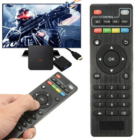 Remote Control Replacement Controller for H96 MXQ MX Pro 4K T95M T95N Android Smart TV (Best Android Tv Remote 2019)