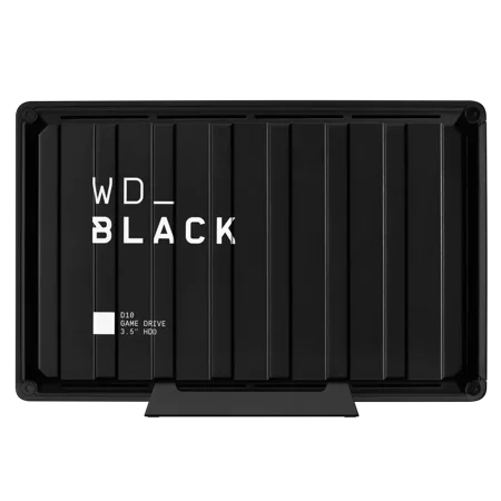 WD - BLACK D10 8TB External USB 3.2 Gen 1 Portable Hard Drive - Black