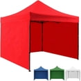 thumbnail image 1 of Carpa Toldo 3x3 Metros con Paredes Reforzado Plegable Impermeable Facil Armado Y Transporte para Jardín Casa Exterior Uso Rudo Acero Lona (Roja), 1 of 7