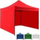 thumbnail image 1 of Carpa Toldo 3x3 Metros con Paredes Reforzado Plegable Impermeable Facil Armado Y Transporte para Jardín Casa Exterior Uso Rudo Acero Lona (Roja), 1 of 7