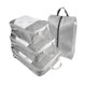 thumbnail image 2 of Juego de almacenamiento de compresión de malla Bolsa de lona impermeable de nailon Bolsa de zapatos con cordón, 2 of 10