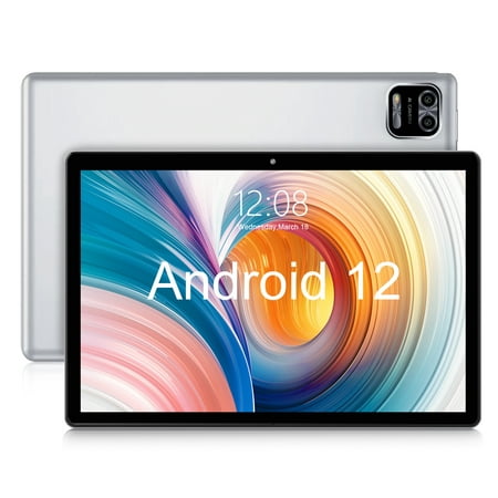 Tablet 10 inch Android Tablets丨WeTap Android 12 Tablet,3GB RAM 64GB ROM,2MP+8MP Camera,1280x800 IPS Google Tablets,Quad-Core Processor Tablets,6000mAh Long Lasting Battery