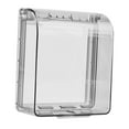 thumbnail image 4 of Electric Plug Waterproof Cover Switch Box Dustproof Electric Plug Case Protector Clear, 4 of 8