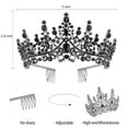 thumbnail image 4 of Dalrosia Birthday Girl Sash & Rhinestone Tiara Set Birthday Sash and Tiara for Women Birthday Decoration Kit Rhinestone Headband for Girl Glitter Crystal Hair Accessories for Party, 4 of 4