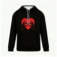 thumbnail image 3 of Ceisia Men Fashion Pockets Long Sleeve Christmas Printing Gift Hooded Pullover Sweatshirts, 3 of 3
