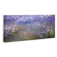 thumbnail image 4 of Stupell Industries Classic Monet Pond Lilies Landscape & Nature Painting Wrapped Canvas Art Print Wall Art, 48 x 20, 4 of 8