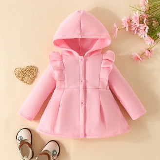 Btween Girls Cozy Fleece Jackets for Kids - Warm and Cute Winter