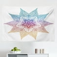 thumbnail image 1 of Star Mandala Tapestry, Geometry Themed Abstract Shapes with Vibrant Colors Blossoming Petals, Fabric Wall Hanging Decor for Bedroom Living Room Dorm, 2 Sizes, Multicolor, by Ambesonne, 1 of 1