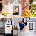 thumbnail image 6 of Tall Cake Boxes 12 Pcs 12x12x14 and 14x14x16 Inches With Window and Handle,Disposable Large Tiered Cake Carrier Cake Containers 12Inch 14 Inch, 6 of 6