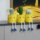 thumbnail image 5 of Toystoory Plantas verdes simuladas de resina, sin necesidad de riego, suculentas artificiales, plantas suculentas artificiales Decoración del hogar C, 5 of 6