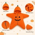 thumbnail image 2 of Dakiuu Halloween Star Shape Baby Swaddle Sack Zipper Wearable Sleep Blanket For Newborn Infant Baby Boys Girls Outfit 0‑3 Months One Size, 2 of 8