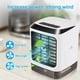 thumbnail image 5 of Mini aire acondicionado portátil con control remoto de 433MHz Humidificador de aire de escritorio Humidificador Mini ventilador USB con luz LED para el hogar o la oficina Irfora Aire acondicionado, 5 of 7