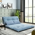 HQIT Floor Sofa Bed, Foldable Sleeper Sofa Bed, Lounge Couch, Reclining
