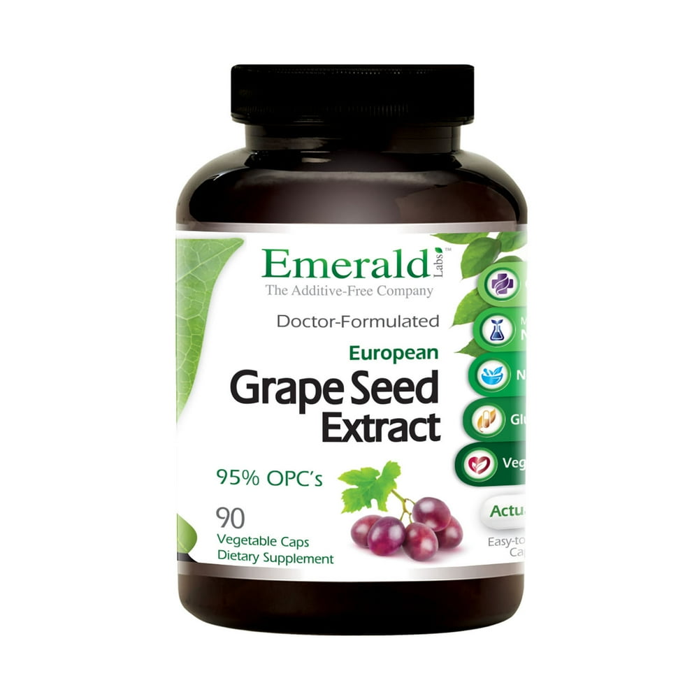 Emerald Labs Pre Shred Emerald Labs Grape Seed Extract - Supports Blood Circulation, Anti