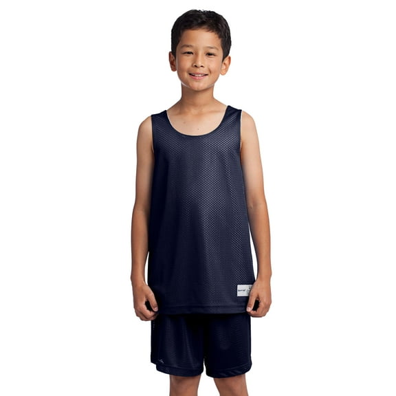 Sport-Tek Classic Mesh Reversible Tank (YST500) True Navy, M