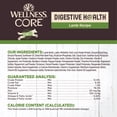 thumbnail image 5 of Wellness CORE Digestive Health Pate Adult Canned Wet Dog Food, Grain Free, Sensitive Stomach, Natural, Lamb Recipe, 13 oz, Pack of 12 Cans, 5 of 7