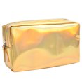thumbnail image 1 of Makeup Pouch Multi-use Casual Splash Proof Clutch Toiletry Bag Cosmetic Pouch, 1 of 3