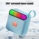 thumbnail image 4 of Altavoz Bluetooth de plástico RGB colorido, batería alta, baja latencia, multifuncional, área amplia, efecto de sonido, 5.3", 4 of 6