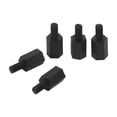 thumbnail image 3 of 100Pcs M3 Thread 8mm+6mm PCB Fixed Nylon Hex Standoff Spacer Pillar,100(+/-2%) x Hexagon Standoff Spacers,black, 3 of 8