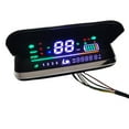 thumbnail image 1 of 1x Electric Bike 48V 60V 72V Wide LCD Display Motor Speedmeter Screen 48-72V Ebike Scooter Black Display Replacement Accessory, 1 of 12