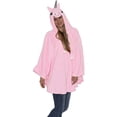 thumbnail image 4 of Secret Santa Chandail à Capuchon en Peluche pour Femmes, Style Poncho Animal, Tenue d'Intérieur, 4 of 7