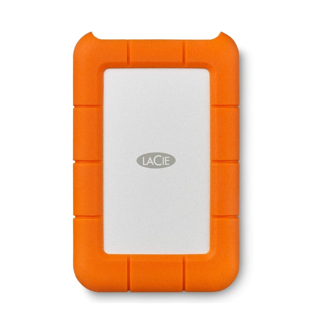 Disco duro externo portátil LaCie Rugged USB-C de 5 TB