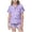 Purple, variant on REDARER Kid DIY Hand Painted Homewear Set Colouring Dinosaur Pajama Sets for and Girl Can Play with and Wear,6-7 Years