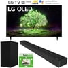 LG OLED77A1PUA 77 Inch OLED TV (2021 Model) Bundle with LG SP7Y 5.1 Channel High Res Audio DTS Virtual:X Sound Bar with Wireless Subwoofer and TaskRabbit Installation Services
