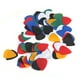 thumbnail image 3 of 100 Uds. Púas de guitarra de plástico colorido protección para dedos Accesorios para Instrumentos Musicales 0,46mm, 3 of 8