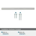 thumbnail image 5 of Amerock Bar Pulls 5-1/16 inch (128mm) Center-to-Center Polished Nickel Cabinet Pull - 10 Pack, 5 of 8
