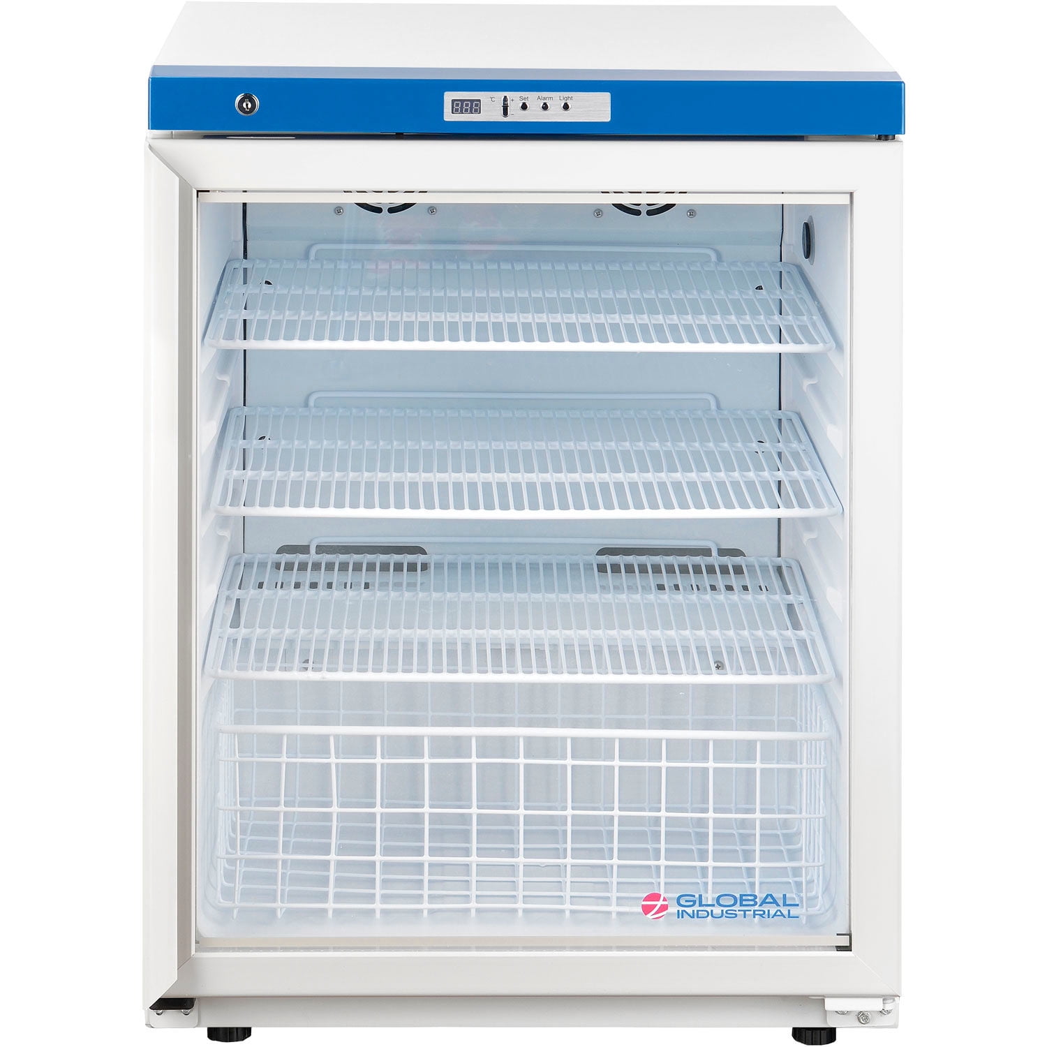 Undercounter Laboratory Refrigerator, Glass Door, 4.2 Cu.Ft.