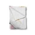 thumbnail image 2 of East Soft Flannel Fleece Throw Blanket, Eastern Woman Girl with Oriental Umbrella Drawing with Watercolor and Brushstrokes, Cozy Plush for Indoor and Outdoor Use, 60" x 80", Multicolor, by Ambesonne, 2 of 5