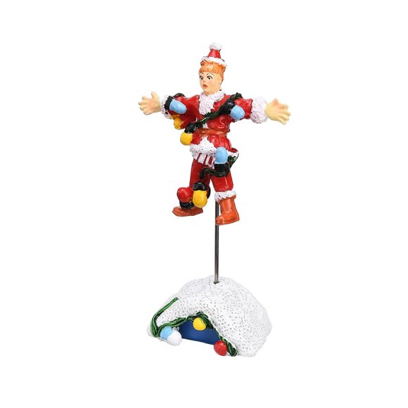 YOPTOP Christmas Vacation-Inspired Ceramic Village National Lampoon Christmas Vacation Griswold Holiday House Collectible Buildings Collectible Figurines Seasonal Home Christmas Ornamen,w263-01