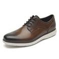 thumbnail image 2 of Rockport Men GARETT PLAIN TOE COGNAC SHOE, 2 of 4