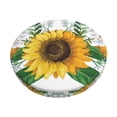 thumbnail image 6 of Uemuo Sunflowers (2) Pattern Round Bar Stool Seat Covers Washable Stool Cushion Slipcover Elastic Bar Chair Covers-13 inch, 6 of 7