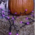thumbnail image 4 of Guirnalda de luces LED para celebraciones, color morado, 100 unidades, 7,5 m, 4 of 4