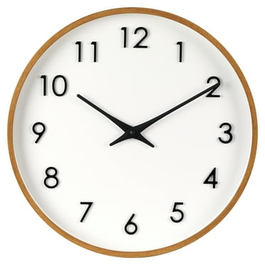 Better Homes And Gardens 20" Quartz Modern Indoor Wall Clock, Easy Installation
