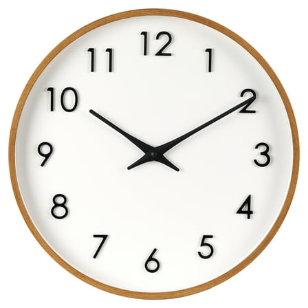 Better Homes & Gardens 20" Quartz Modern Indoor Wall Clock, Easy Installation
