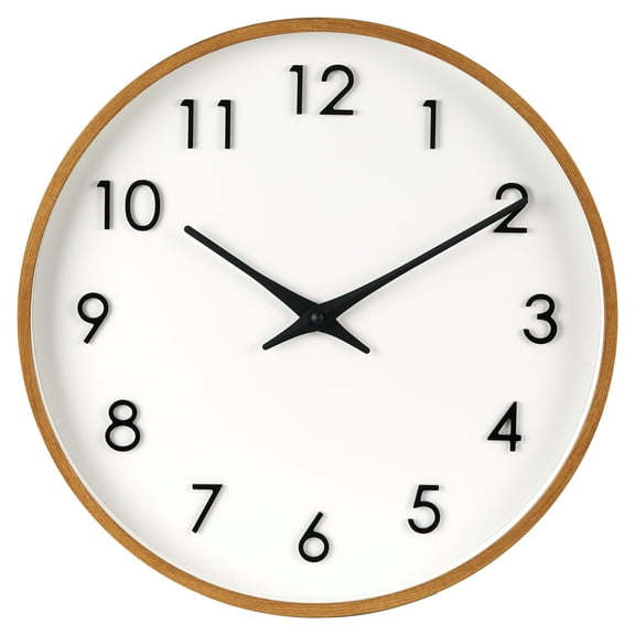 Better Homes & Gardens 20" Quartz Modern Indoor Wall Clock, Easy Installation