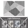 thumbnail image 2 of Pentantan 9'x12' Area Rugs for Living Room, Machine Washable Modern Geometric Neutral Rug, Non Slip Low Pile Waterproof Indoor Carpet for Bedroom Dining Room Office, Easy to Clean, Gray, 2 of 7