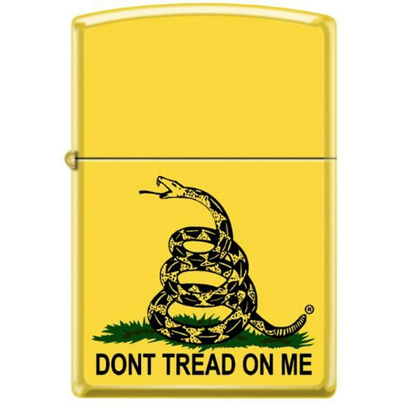 Zippo Lighter American Gadsden Flag "Dont Tread on Me" Patriotic