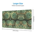 thumbnail image 3 of Kdxio Succulents Print Large Gaming Mouse Pad,Non-Slip Base,Water Resist Keyboard Pad for Gamer,Office & Home,29.5 x 15.8 in, 3 of 9