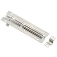 thumbnail image 4 of Uxcell Door Barrel Bolt Latch 4 inch 4 Pack Stainless Steel Security Latch Sliding Lock Silver Tone, 4 of 5