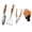 Black, variant on ZUEXT Yellow Garden Tool Sets 10-Piece, Heavy Duty Gardening Hand Tools with Non-Slip Ergonomic Handle, Flower Print Garden Tool Bag, Gardening Gifts for Women, Plant Lover Gifts for Mom Grandma