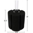 thumbnail image 2 of aquapapa bio sponge filter for betta fry aquarium fish tank up to 55 gal, 3-pack (l), 2 of 8