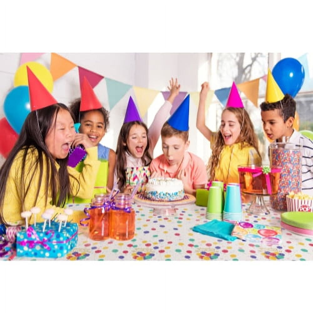 Exquisite Premium Birthday Party Tablecloth - Balloon Print Table Roll - 40" x 300 Ft.