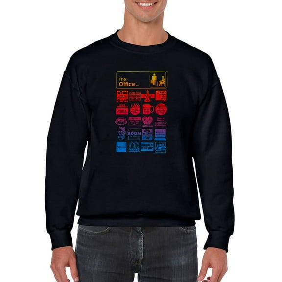 Icons Sweatshirt Men The Office, Male Small