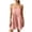 Pink, variant on Babydoll Dress for Women Cotton Linen Strap Tiered Swing Summer Dresses Sleeveless Backless Flowy Short Mini Sundress S-2XL